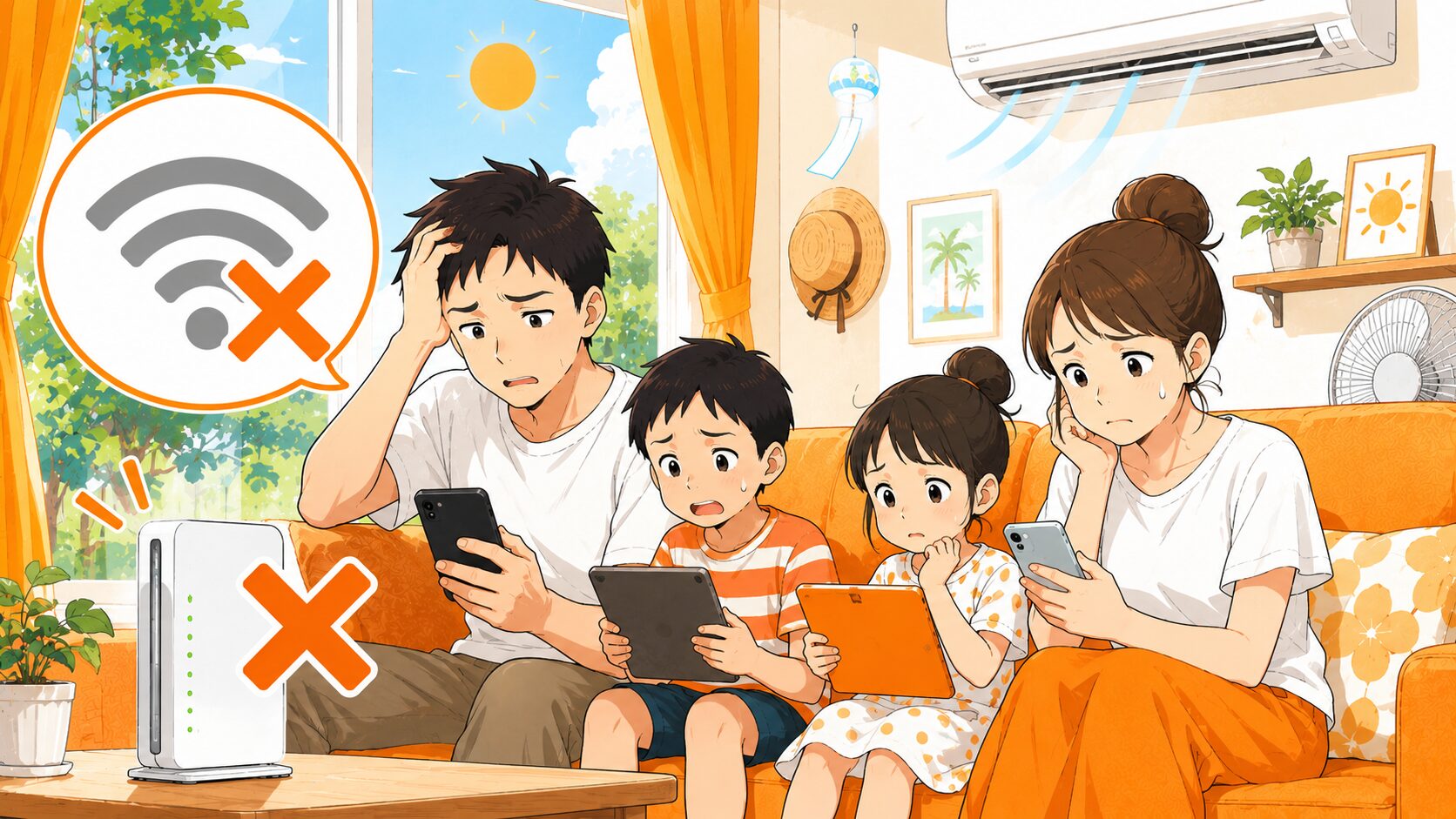 夏休み前にWi-Fiをチェックしない家庭が毎年後悔する理由
